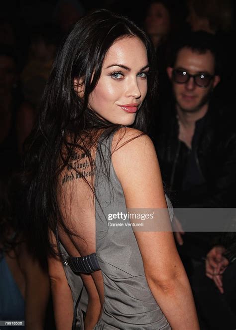 megan fox versace fashion show|Gianni Versace MFW Fall Winter Fashion Show .